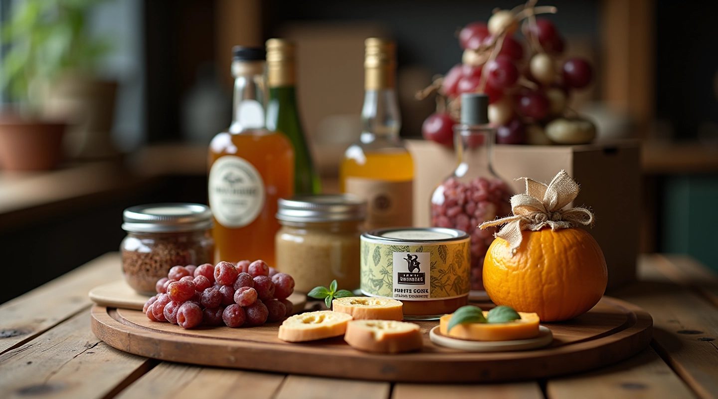Beautifully crafted artisan gift hamper with local Irish products
